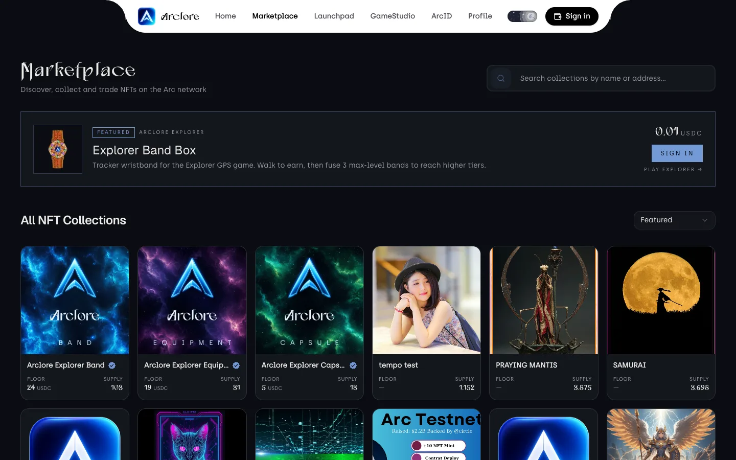 An on-chain platform for evolving NFTs