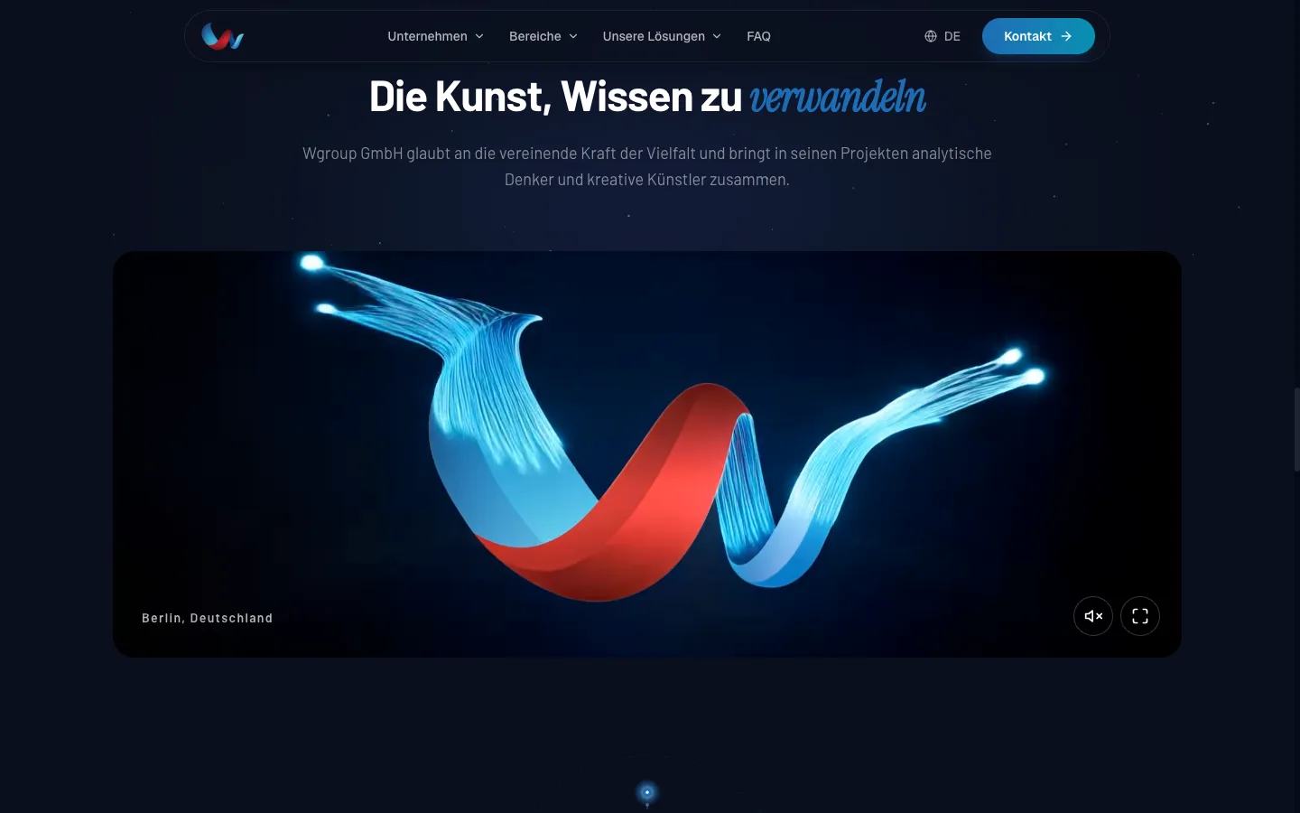 Ein Firmenauftritt für Industriewissen